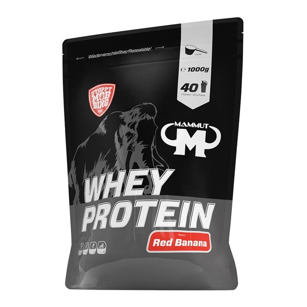 MM Whey Protein red Banana Pulver 1000 g
