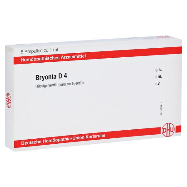Bryonia D 4 Ampullen 8X1 ml