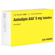 Amlodipin AAA 5 mg Tabletten 100 St