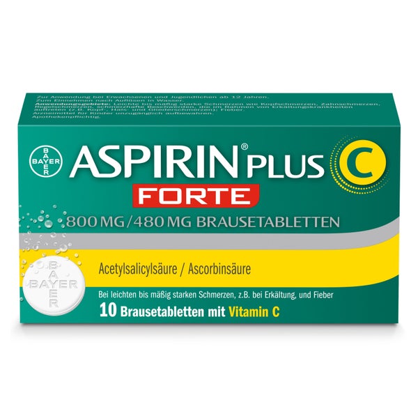 Aspirin® Plus C Forte Brausetabletten 10 St