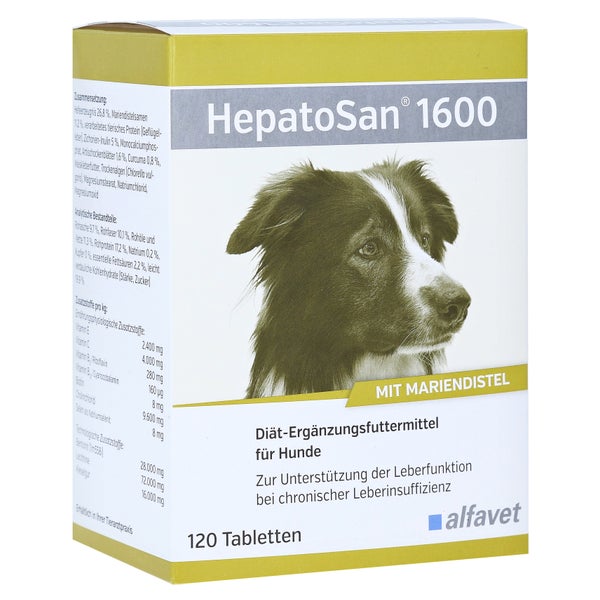 Hepatosan 1600 Diät-erg.futterm.tab.f.hu 120 St