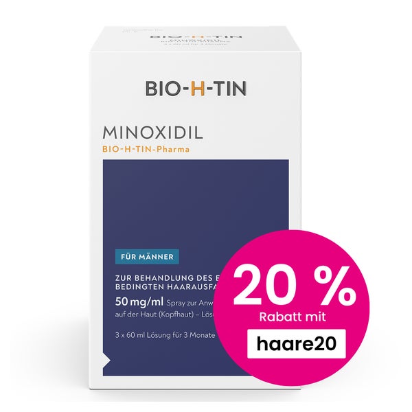 Minoxidil BIO-H-TIN Pharma 50 mg-ml 3X60 ml