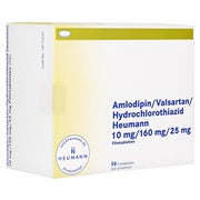 AMLODIPIN/Valsartan/HCT Heumann 10/160/25mg FTA 98 St