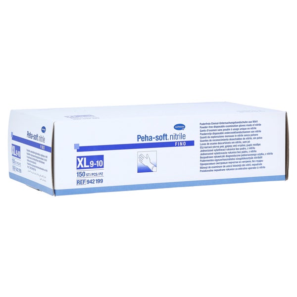 Hartmann Peha-soft nitrile fino Untersuchungshandschuhe blau Gr. XL 150 St