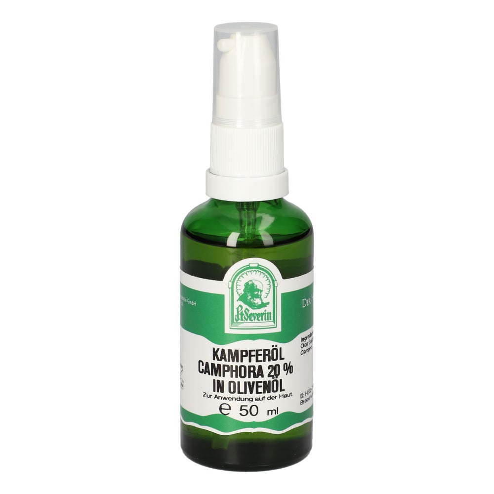Kampferöl Camphora 20% in Olivenöl 50 ml