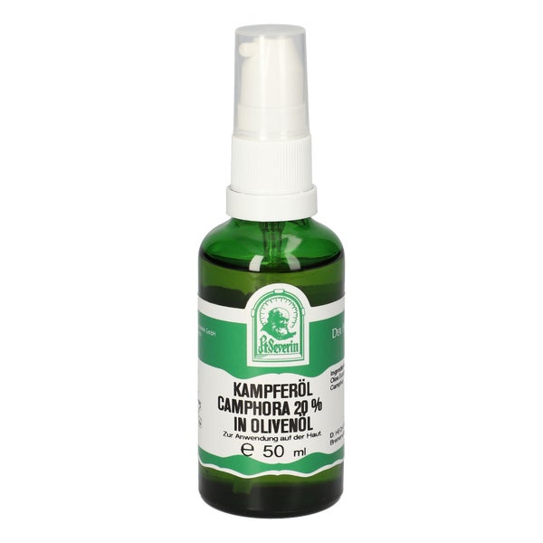 Kampferöl Camphora 20% in Olivenöl 50 ml