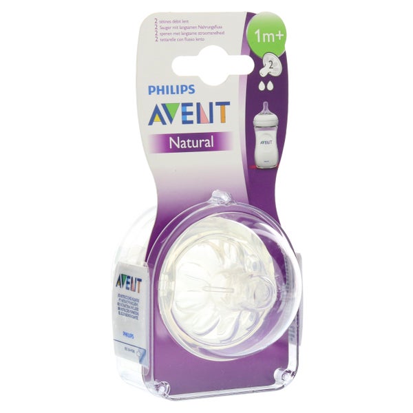 Avent Sauger Naturnah 1 Mon.+ 2 St