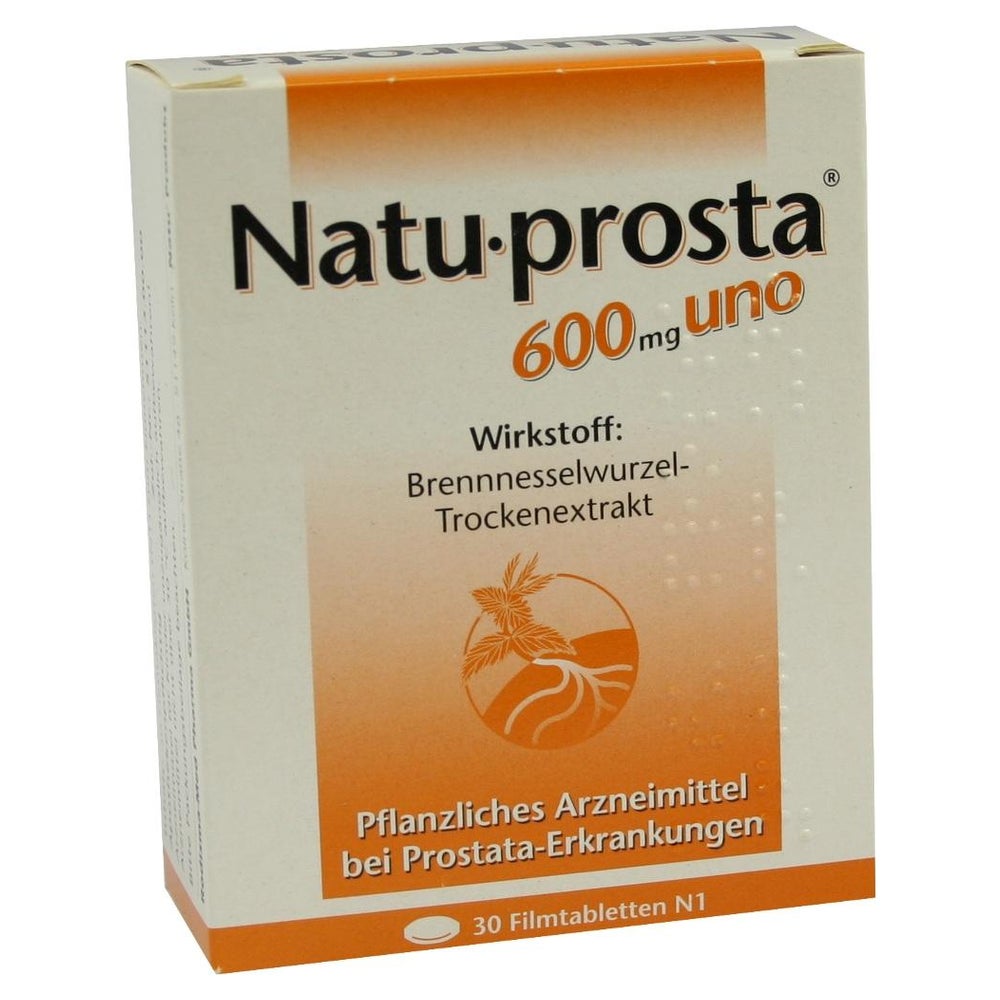 Natuprosta 600 mg uno Filmtabletten 30 St