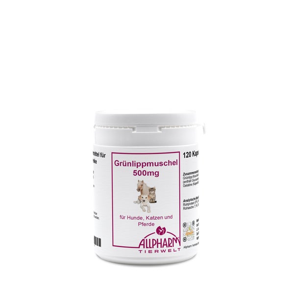 Grünlippmuschel Kapseln F.hunde 120 St