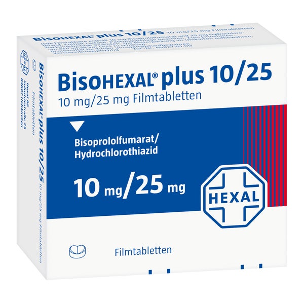 Bisohexal plus 10/25 Filmtabletten 100 St