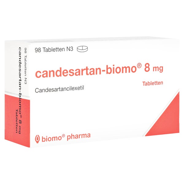 Candesartan-biomo 8 mg Tabletten 98 St