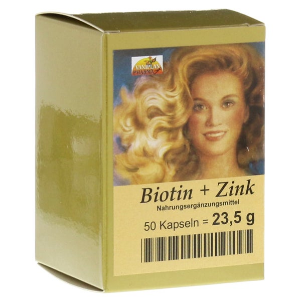 Biotin PLUS Zink Haarkapseln 50 St