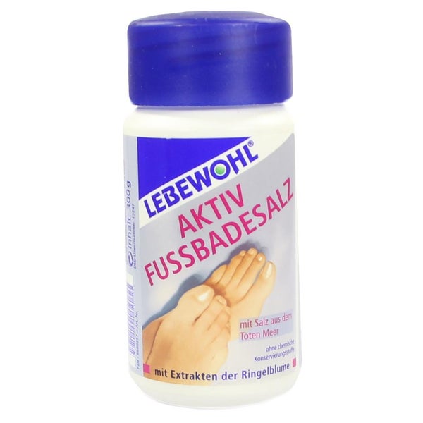 Lebewohl Aktiv Fußbadesalz 300 g