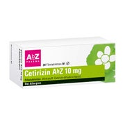 Produktabbildung: Cetirizin AbZ 10 mg Allergietabletten 20 St