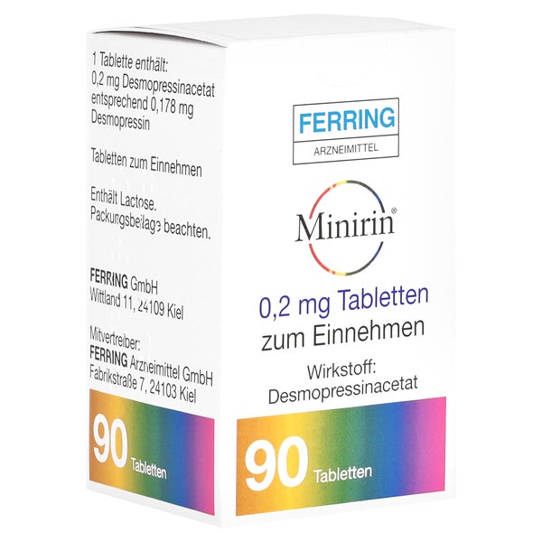Minirin 0,2 mg Tabletten 90 St