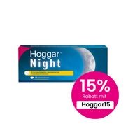 Produktabbildung: Hoggar Night 25 mg Doxylamin Schlaf-Schmelztabletten 20 St