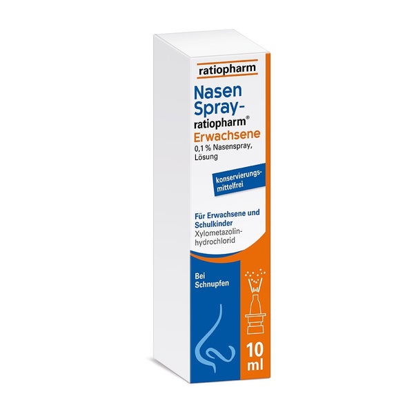 Nasenspray-ratiopharm Erwachsene 10 ml