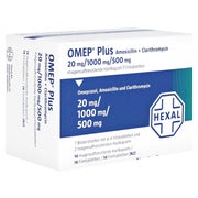 OMEP Plus Amoxicillin + Clarithromycin Kombipack. 1 P