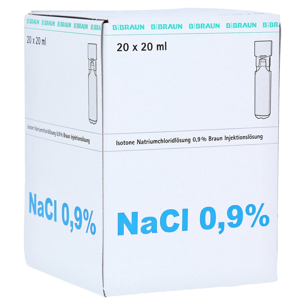 Kochsalzlösung 0,9% Miniplasco connect 20X20 ml