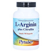 L-arginin PLUS Citrullin hochdosiert Kap 90 St