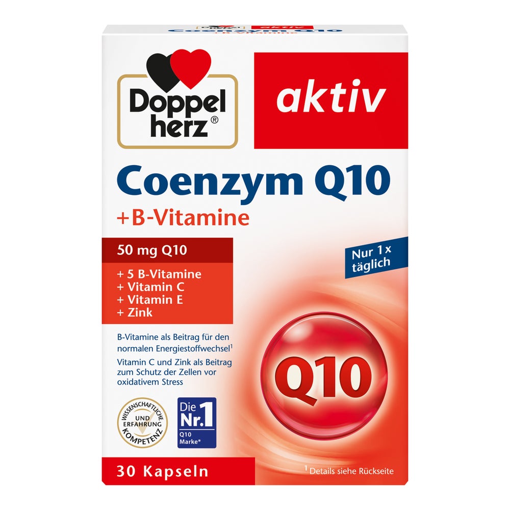 Doppelherz aktiv Coenzym Q10 + B-Vitamine 30 St