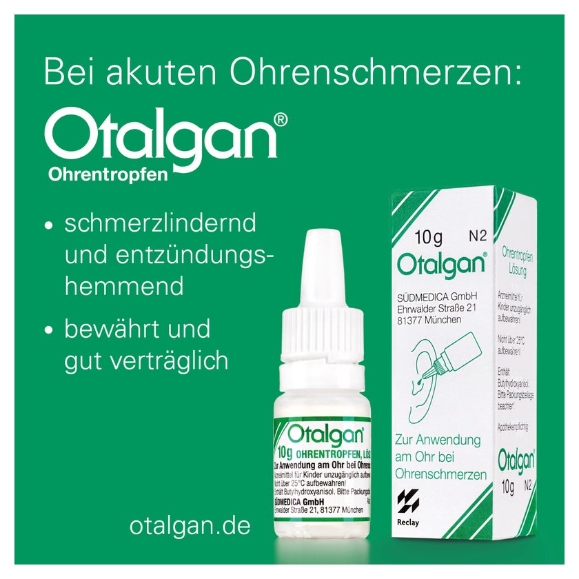 Otalgan Ohrentropfen 10 g