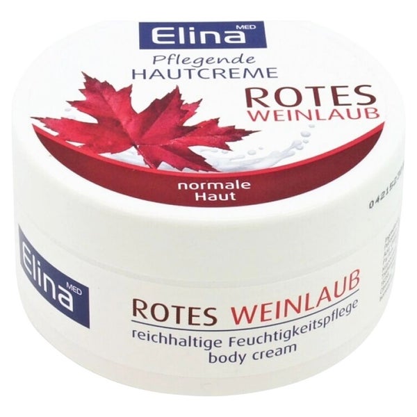 Elina Med Rotes Weinlaub pflegende Hautcreme 150 ml
