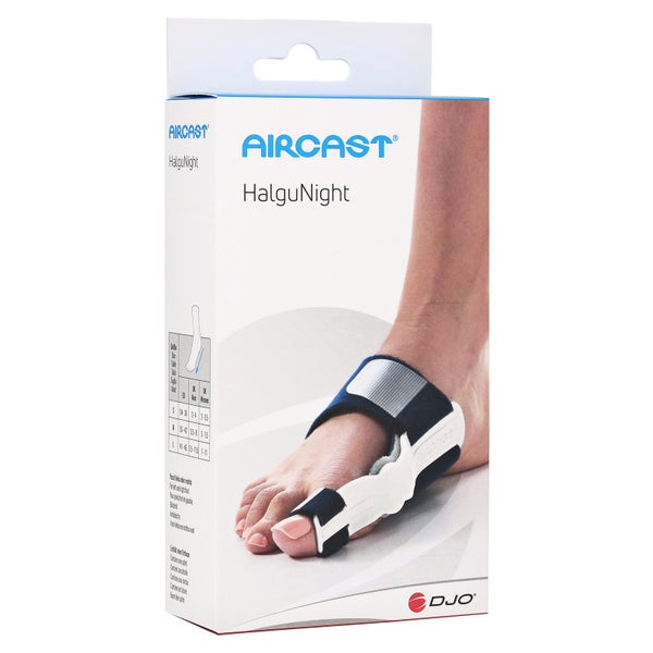 Aircast Halgunight Hallux-valgus Orthese Gr.m Weiß 1 St