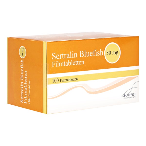 Sertralin Bluefish 50 mg Filmtabletten 100 St