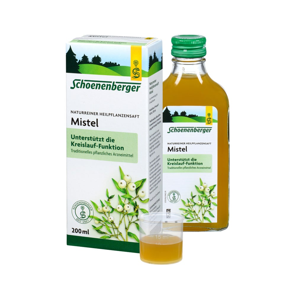 Schoenenberger Naturreiner Heilpflanzensaft Mistel 200 ml