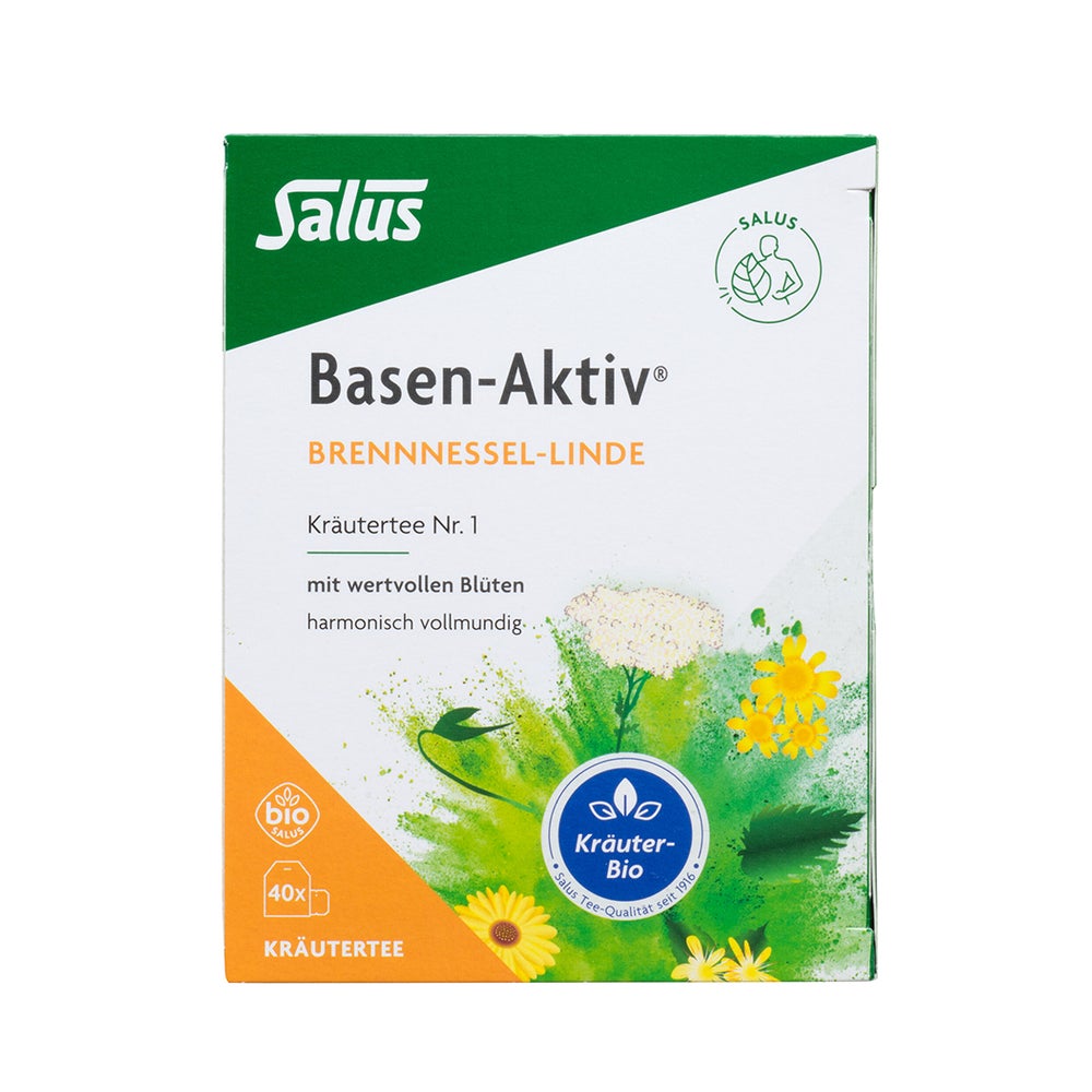 Basen-Aktiv Kräutertee Brennnessel-Linde 40 St