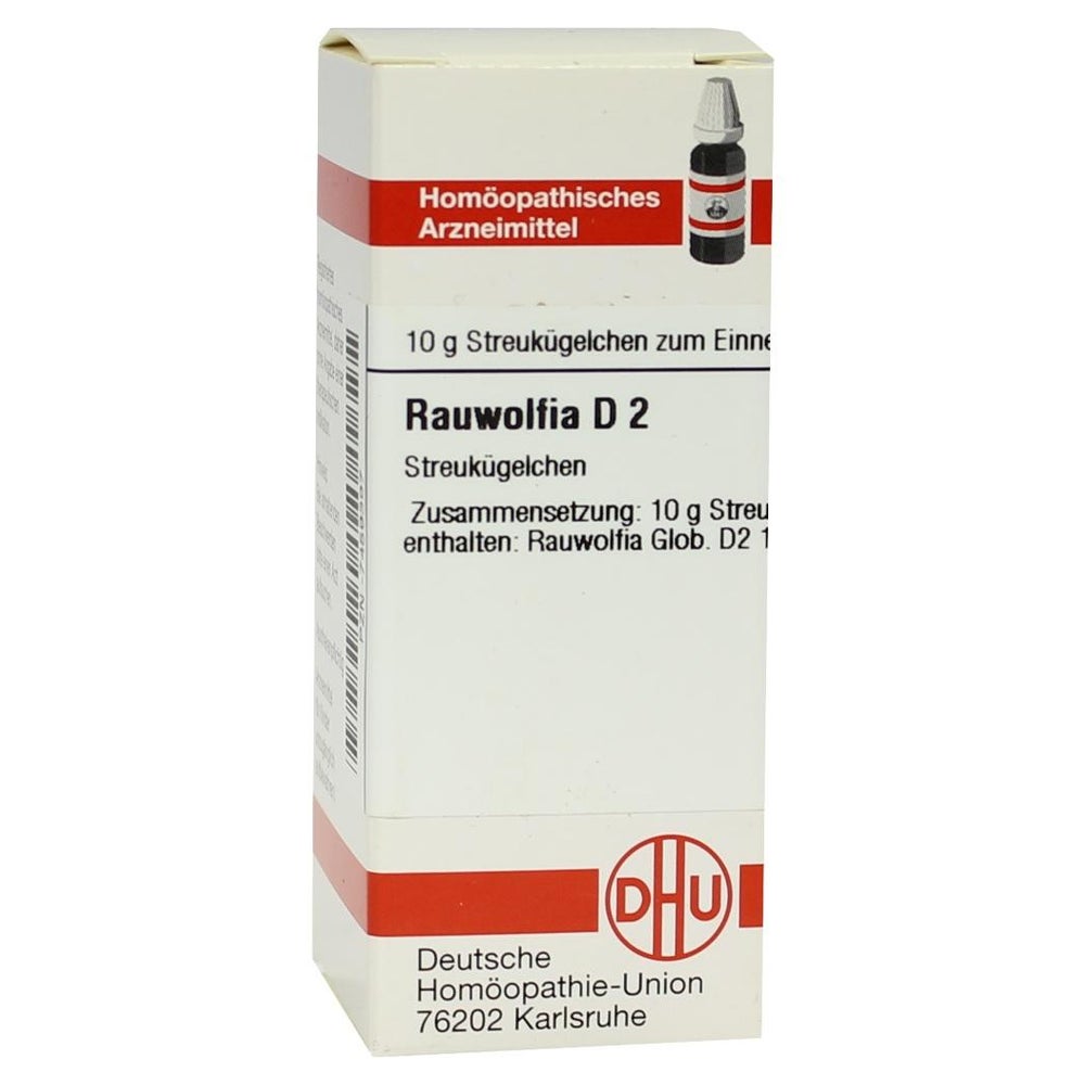 Rauwolfia D 2 Globuli 10 g