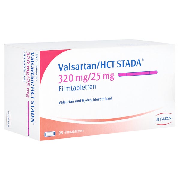 VALSARTAN/HCT STADA 320 mg/25 mg Filmtabletten 98 St
