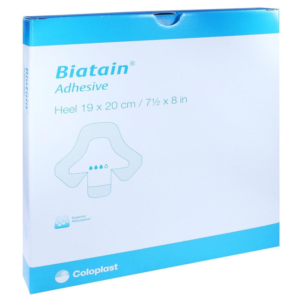Biatain Schaumverband Ferse 19x20 cm 5 St