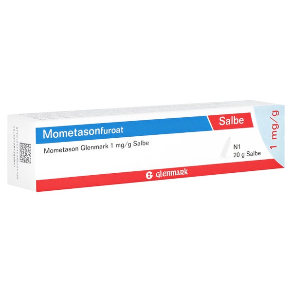 Mometason Glenmark 1 mg/g Salbe 20 g, 20 g online kaufen | DocMorris 