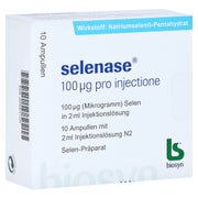 Selenase 100 µg pro injectione Ampullen 10X2 ml