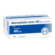 Atorvastatin Hexal 40 mg Filmtabletten 100 St