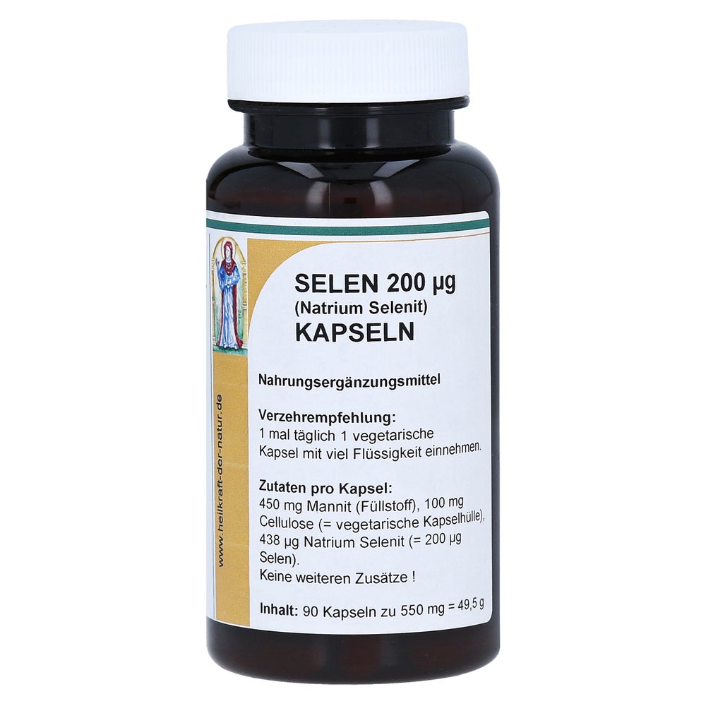 Selen 200 µg Natriumselenit Kapseln 90 St