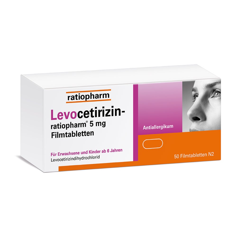 Levocetirizin-ratiopharm® 5 mg 50 St