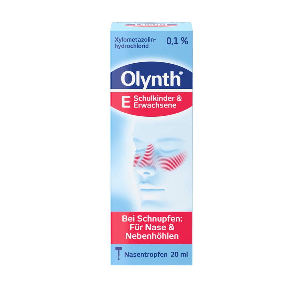 Olynth 0,1% Nasentropfen für Erwachsene & Kinder ab 6 Jahren 20 ml