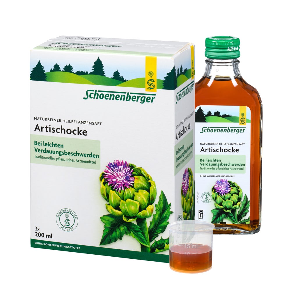 Schoenenberger® naturreiner Heilpflanzensaft Artischocke