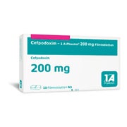 CEFPODOXIM-1A Pharma 200 mg Filmtabletten 10 St