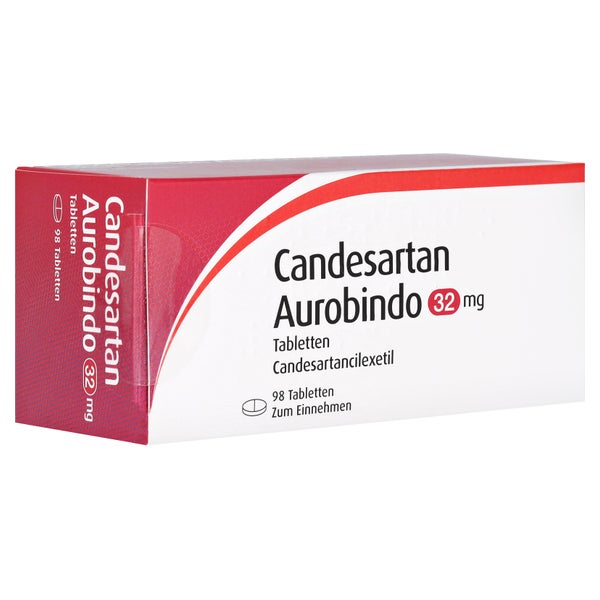Candesartan Aurobindo 32 mg Tabletten 98 St