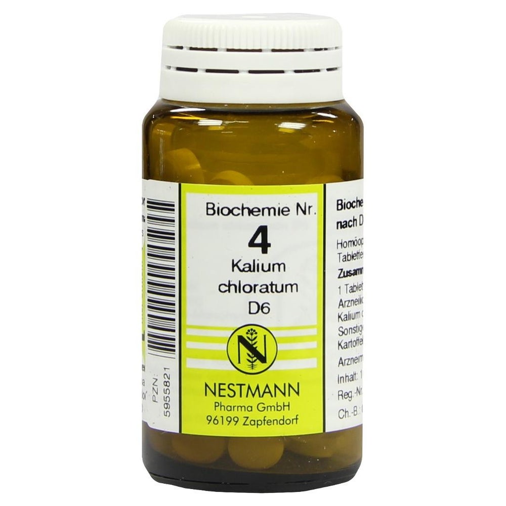 Biochemie 4 Kalium chloratum D 6 Tablett 100 St