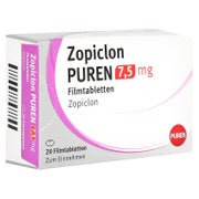 Zopiclon Puren 7,5 mg Filmtabletten 20 St