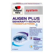Produktabbildung: Doppelherz system Augen Plus Sehkraft + Schutz + Tränenfilm-Formel 60 St