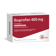 Ibuprofen 400 mg IPA/apo-rot Filmtablett 50 St