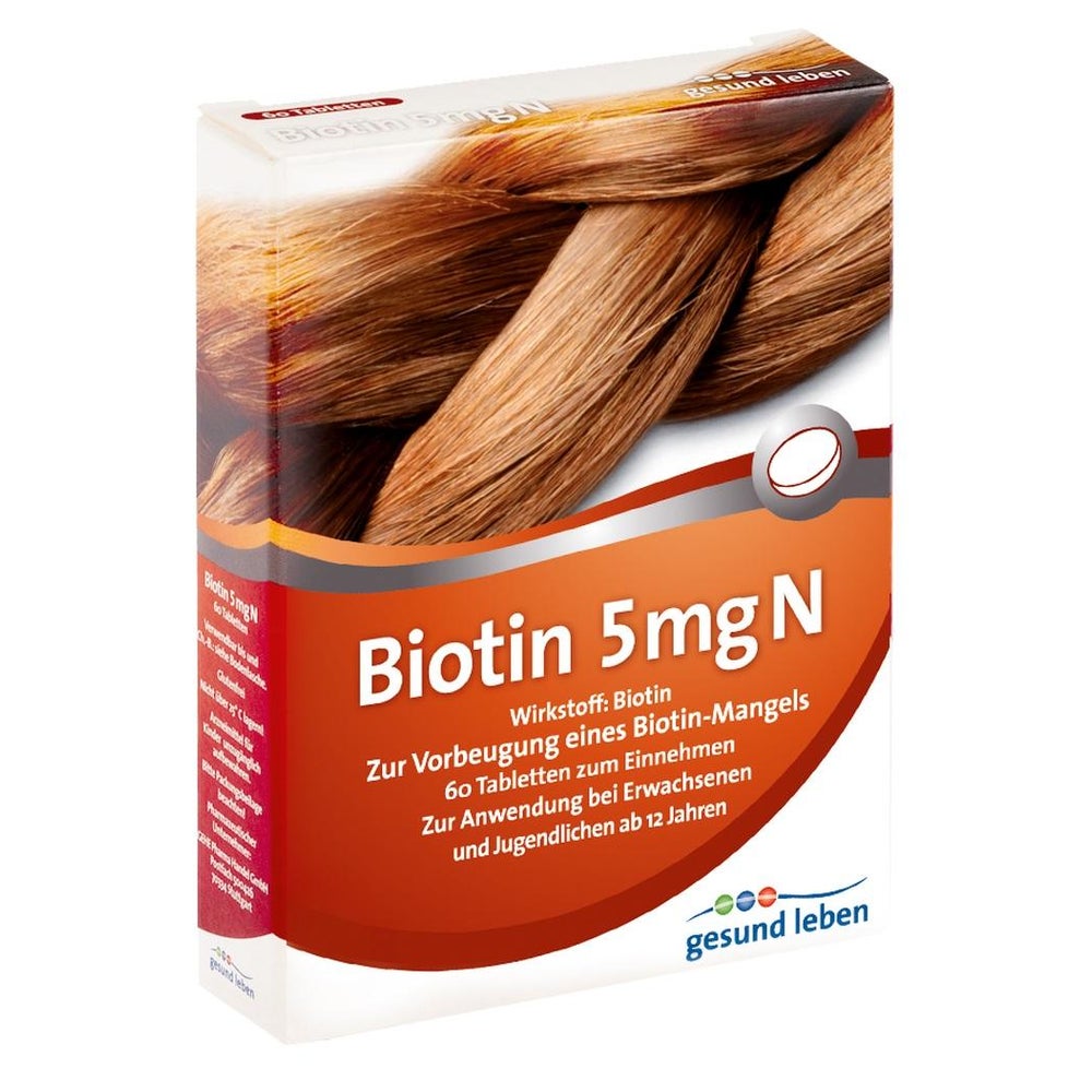 Gesund Leben Biotin 5 mg N Tabletten 60 St