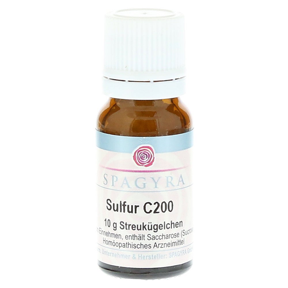 Sulfur C 200 Globuli 10 g