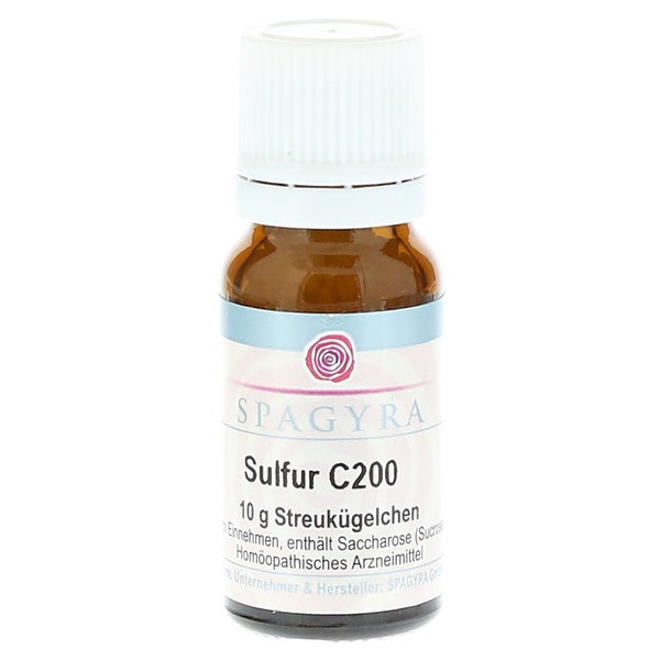 Sulfur C 200 Globuli 10 g